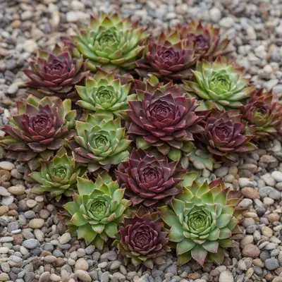 Stone Flower, Mixed Sempervivum
